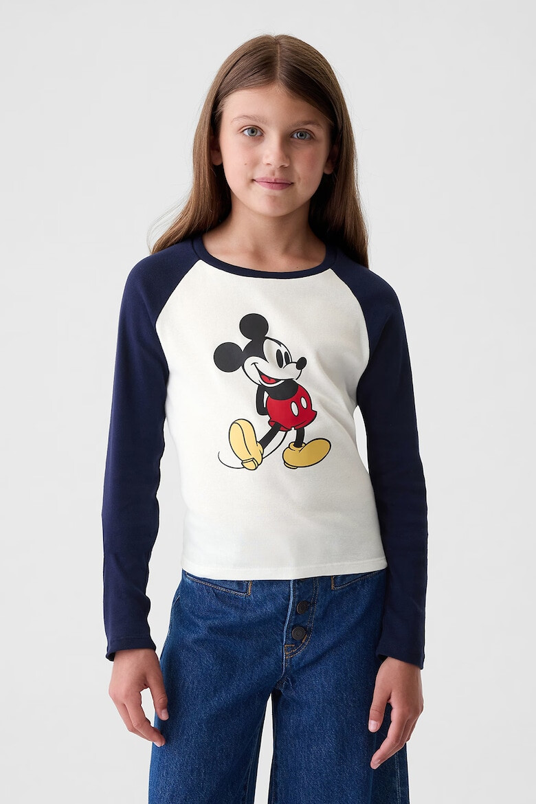 GAP Памучна пижама с шарка на Mickey Mouse - Pepit.bg