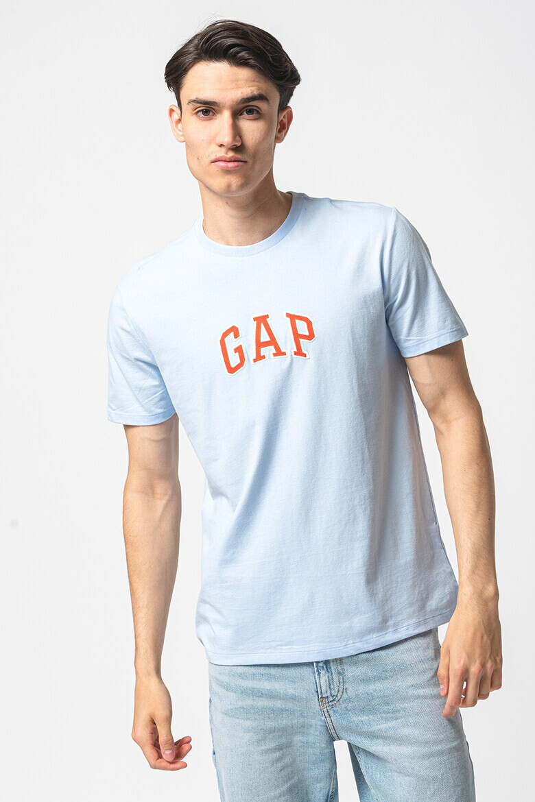 GAP Памучна тениска с бродирано лого - Pepit.bg