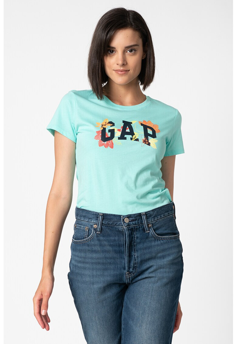 GAP Памучна тениска с лого - Pepit.bg
