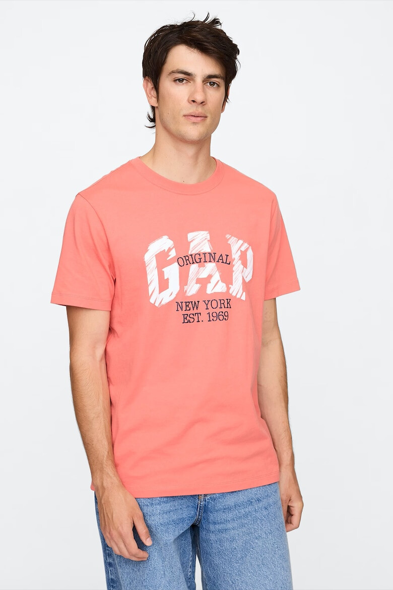 GAP Памучна тениска с лого - Pepit.bg