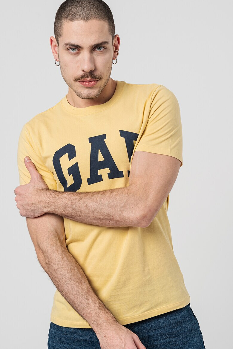 GAP Памучна тениска с лого - Pepit.bg