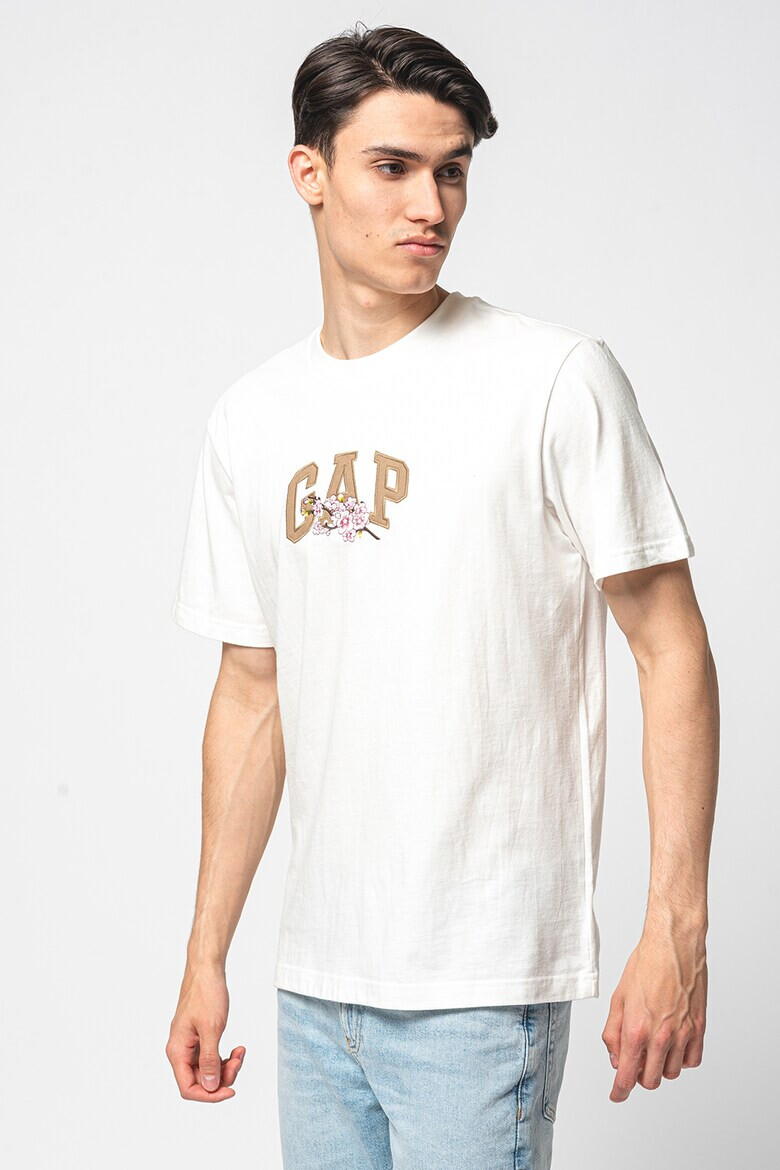 GAP Памучна тениска с лого - Pepit.bg