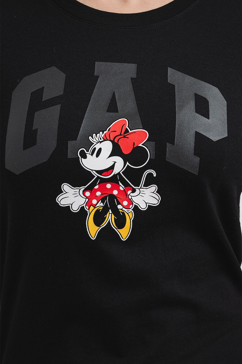 GAP Памучна тениска с принт на Minnie Mouse - Pepit.bg