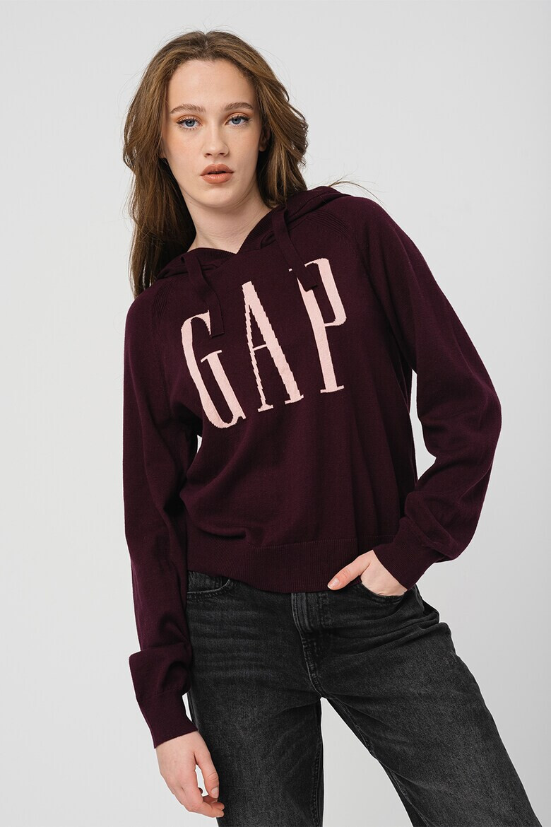 GAP Памучно худи с лого - Pepit.bg