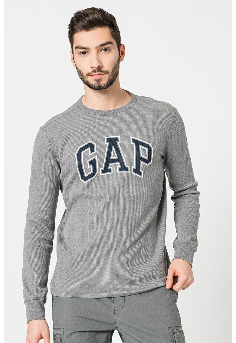 GAP Релефна блуза с лого - Pepit.bg