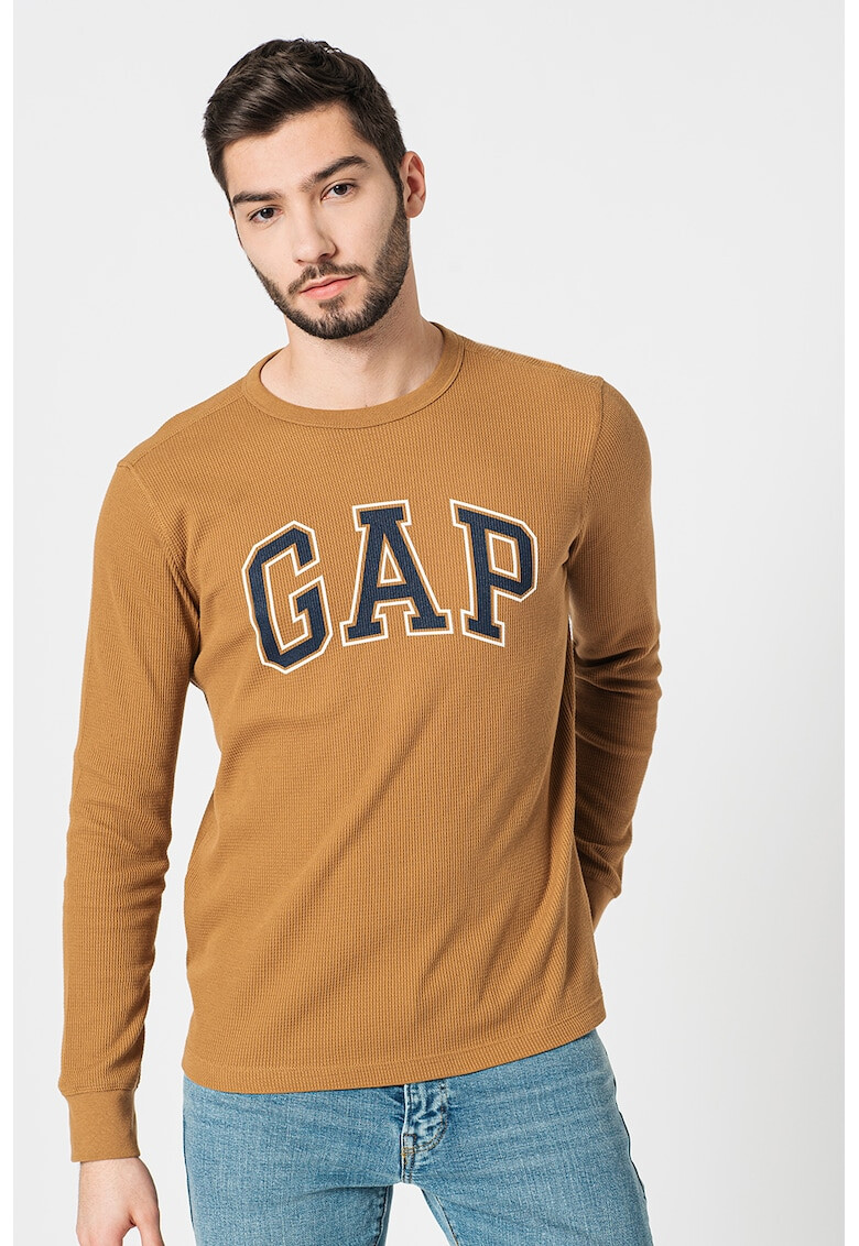 GAP Релефна блуза с лого - Pepit.bg