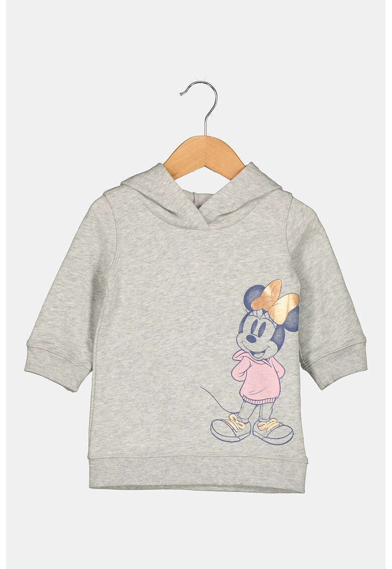 GAP Рокля тип худи с щампа на Minnie Mouse - Pepit.bg