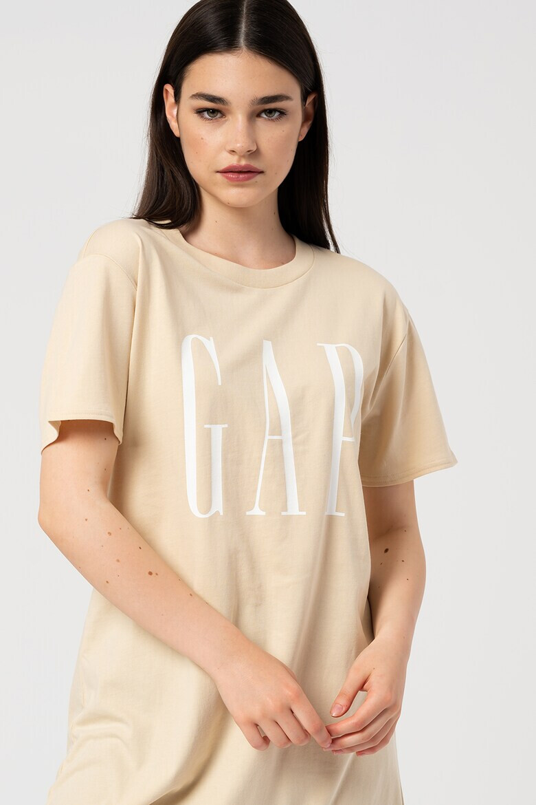GAP Рокля тип тениска с лого - Pepit.bg