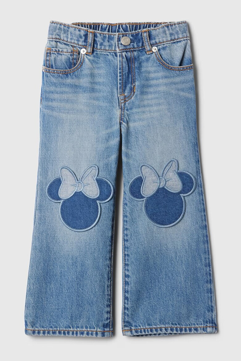 GAP Широки дънки с Minnie Mouse - Pepit.bg
