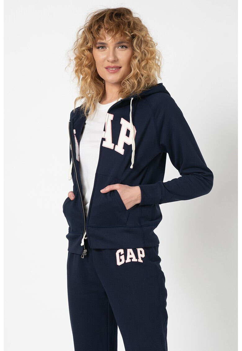 GAP Суитшърт с цип и лого 000495427 - Pepit.bg