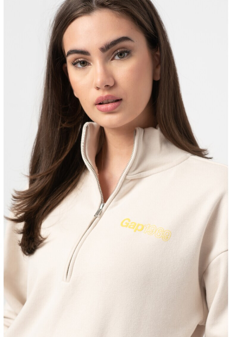 GAP Суитшърт с къс цип - Pepit.bg