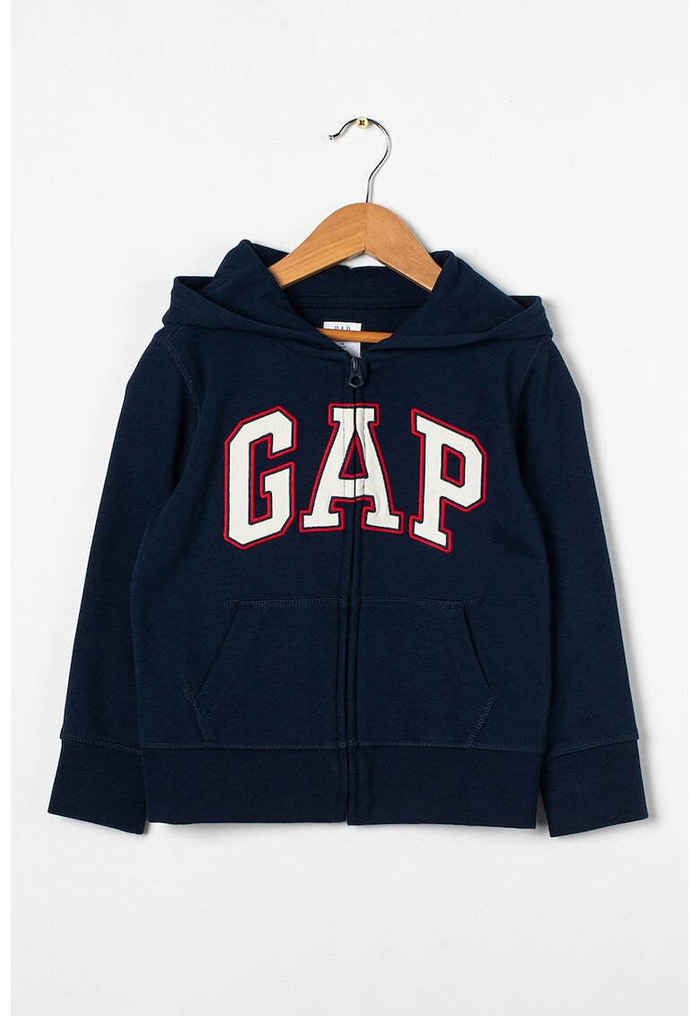 GAP Суитшърт с лого и цип - Pepit.bg