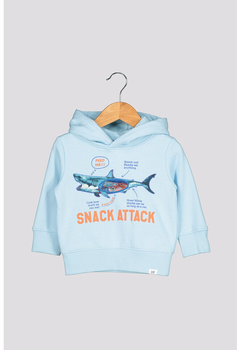 GAP Суитшърт с надпис - Pepit.bg