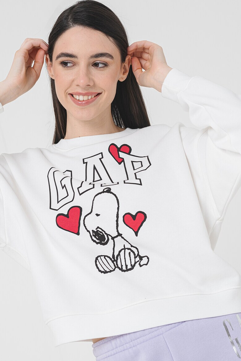 GAP Суитшърт с принт Snoopy - Pepit.bg