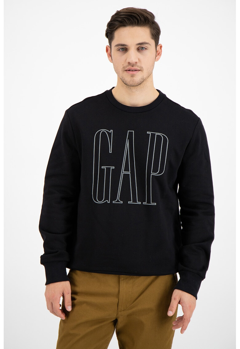 GAP Суитшърт с уголемено лого - Pepit.bg