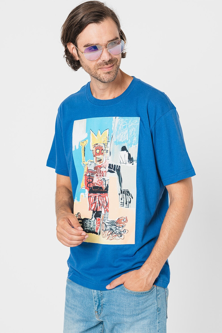 GAP Тениска Basquiat с щампа - Pepit.bg