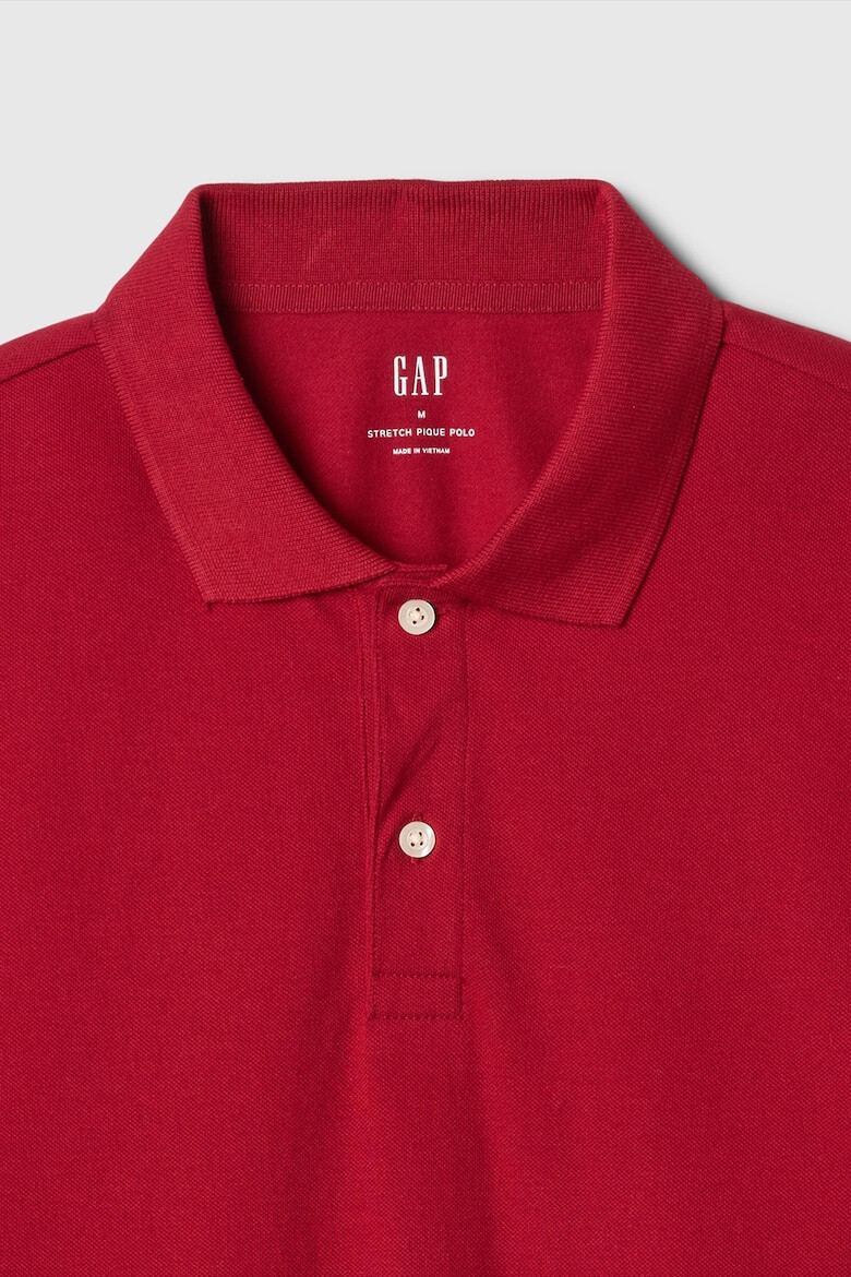 GAP Тениска от пике с яка - Pepit.bg