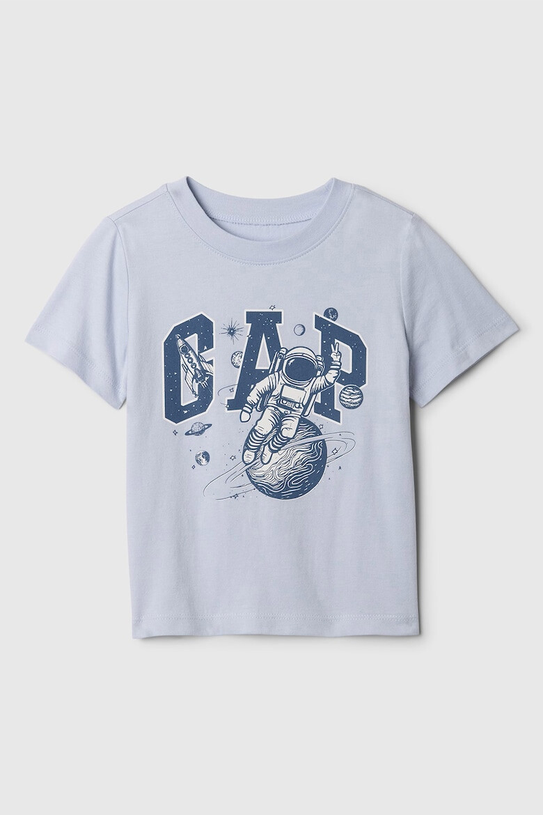 GAP Тениска с лого и графика - Pepit.bg