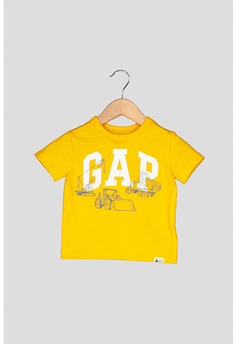 GAP Тениска с овално деколте 2 - Pepit.bg