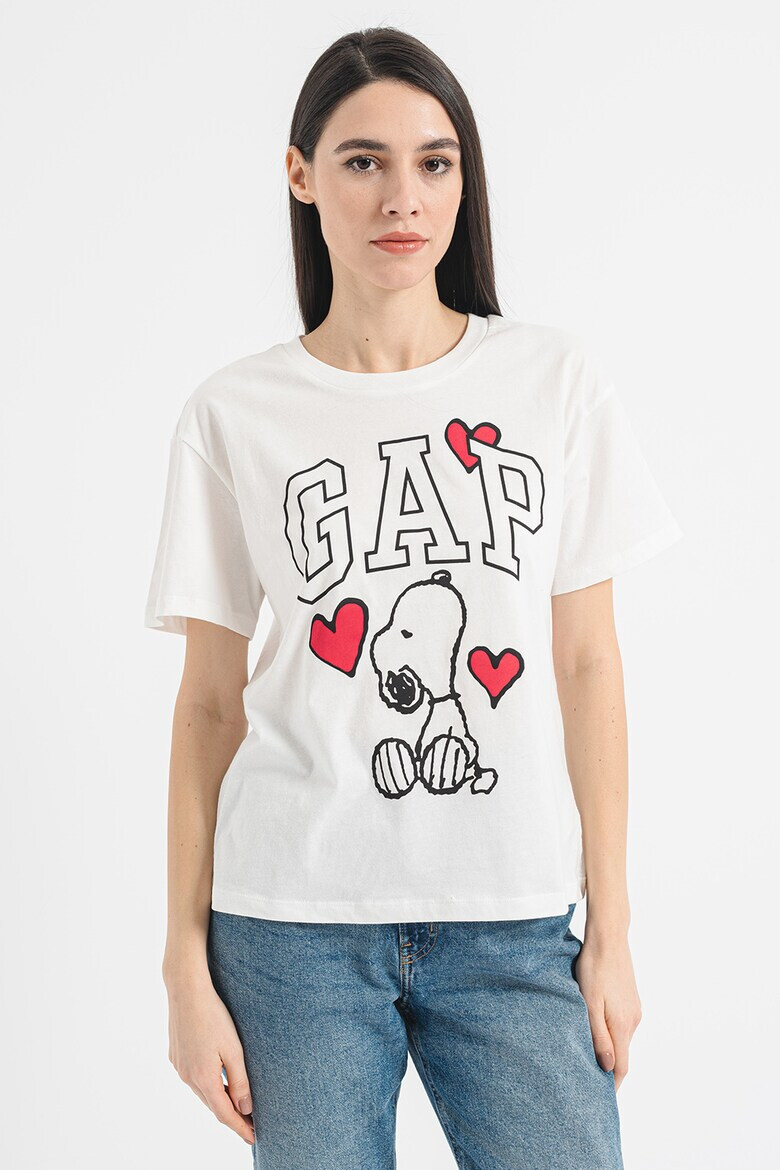 GAP Тениска с принт - Pepit.bg