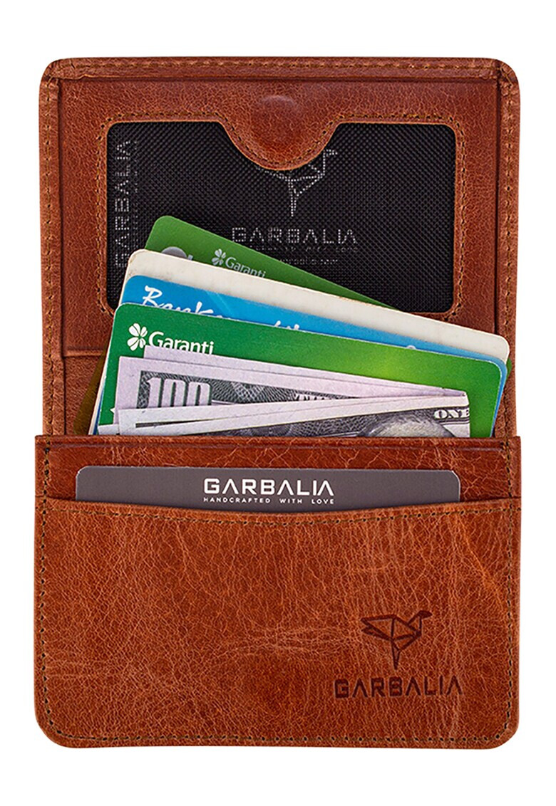 Garbalia Унисекс кожен портфейл Magnetcrazy с капаче - Pepit.bg