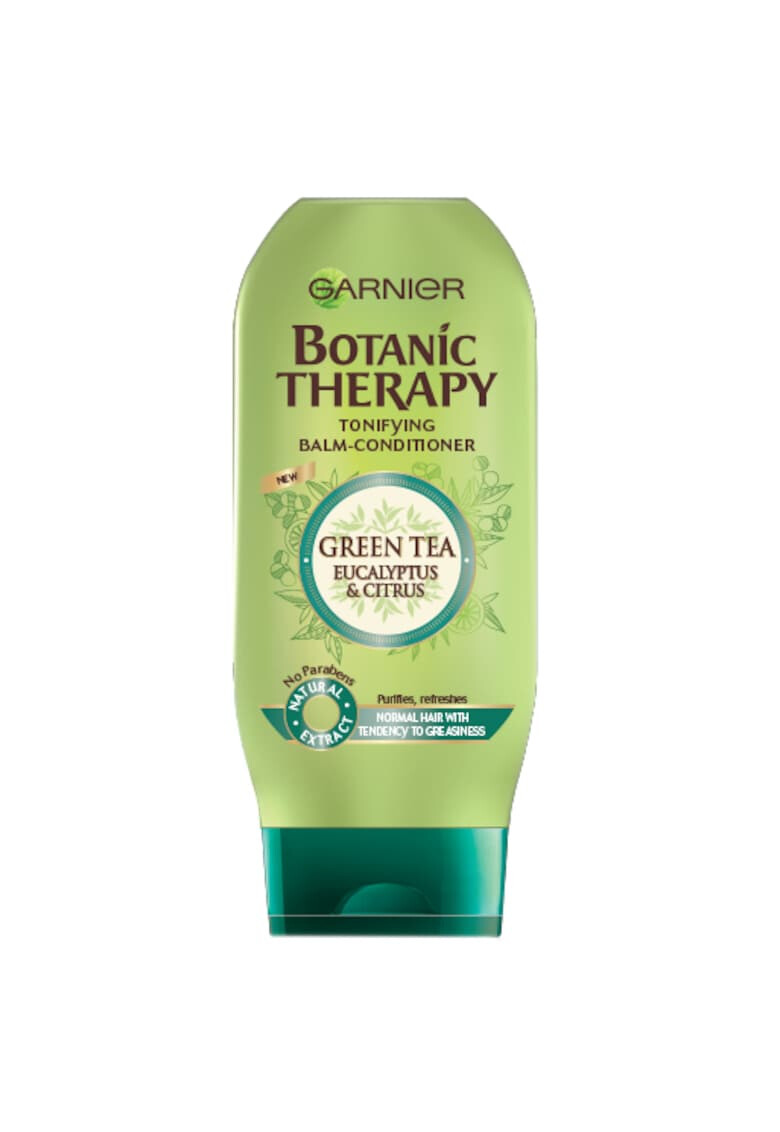 Garnier Балсам Botanic Therapy Green Tea & Eucaliptus & Citrus За нормална до мазна коса 200 мл - Pepit.bg