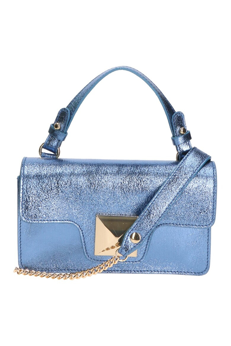 Gave Lux Кожена чанта - Син - Pepit.bg