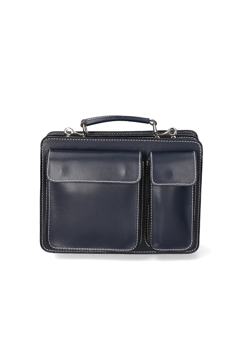 Gave Lux Унисекс кожена чанта 25029 - Pepit.bg