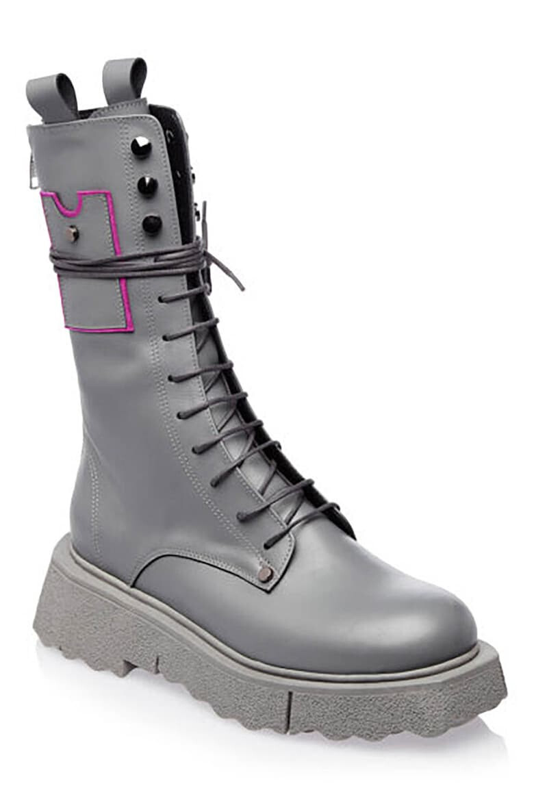 Gemelli Shoes Кожени боти Verona - Pepit.bg