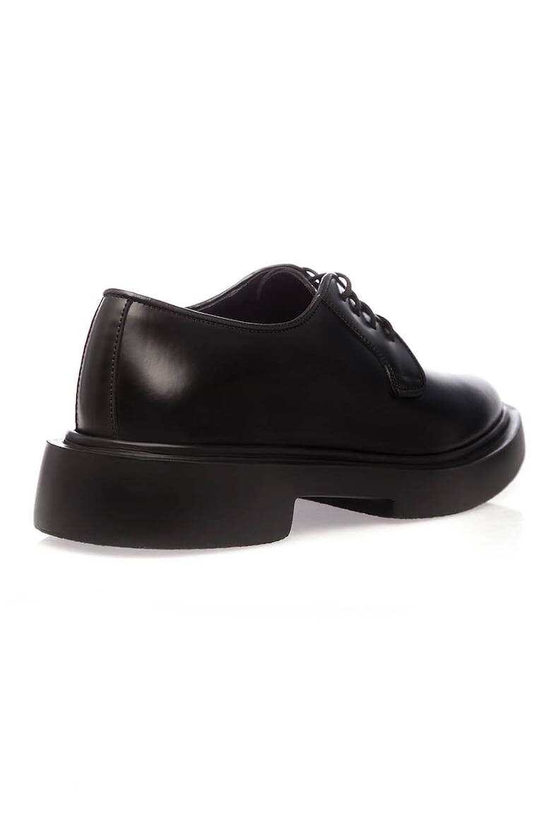 Gemelli Shoes Кожени обувки Leo - Черен - Pepit.bg