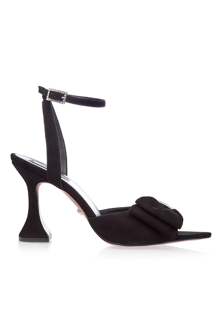 Gemelli Shoes Кожени сандали Lotus - Черен - Pepit.bg