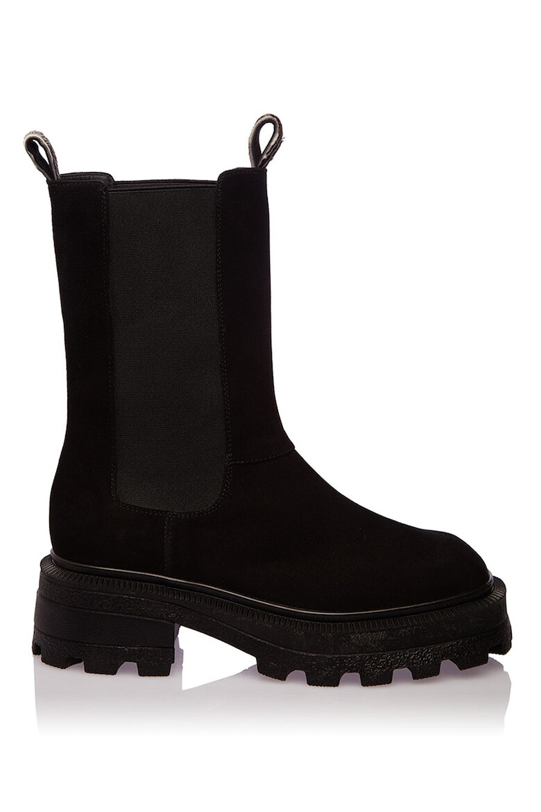 Gemelli Shoes Велурени боти Halle - Pepit.bg