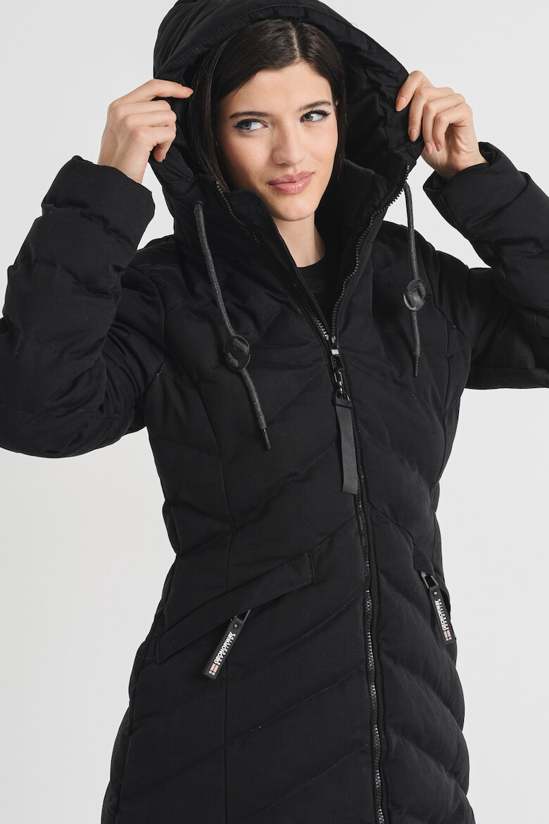 Geographical Norway Дълго зимно яке с цип - Pepit.bg