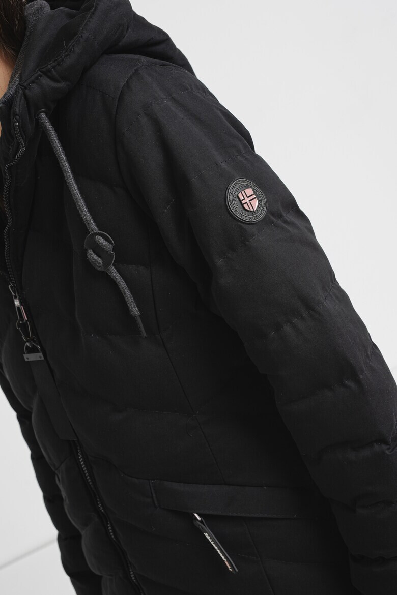 Geographical Norway Дълго зимно яке с цип - Pepit.bg