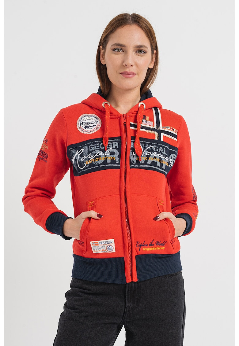 Geographical Norway Худи Flyer с лого - Pepit.bg