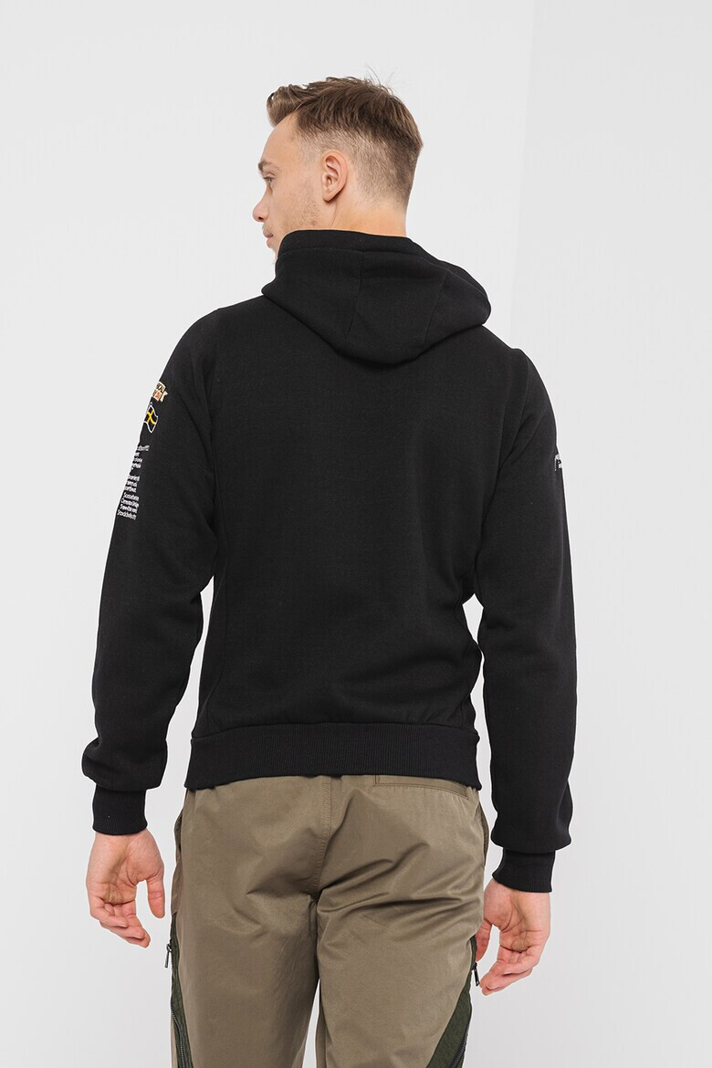 Geographical Norway Худи Gym Class с къс цип - Pepit.bg