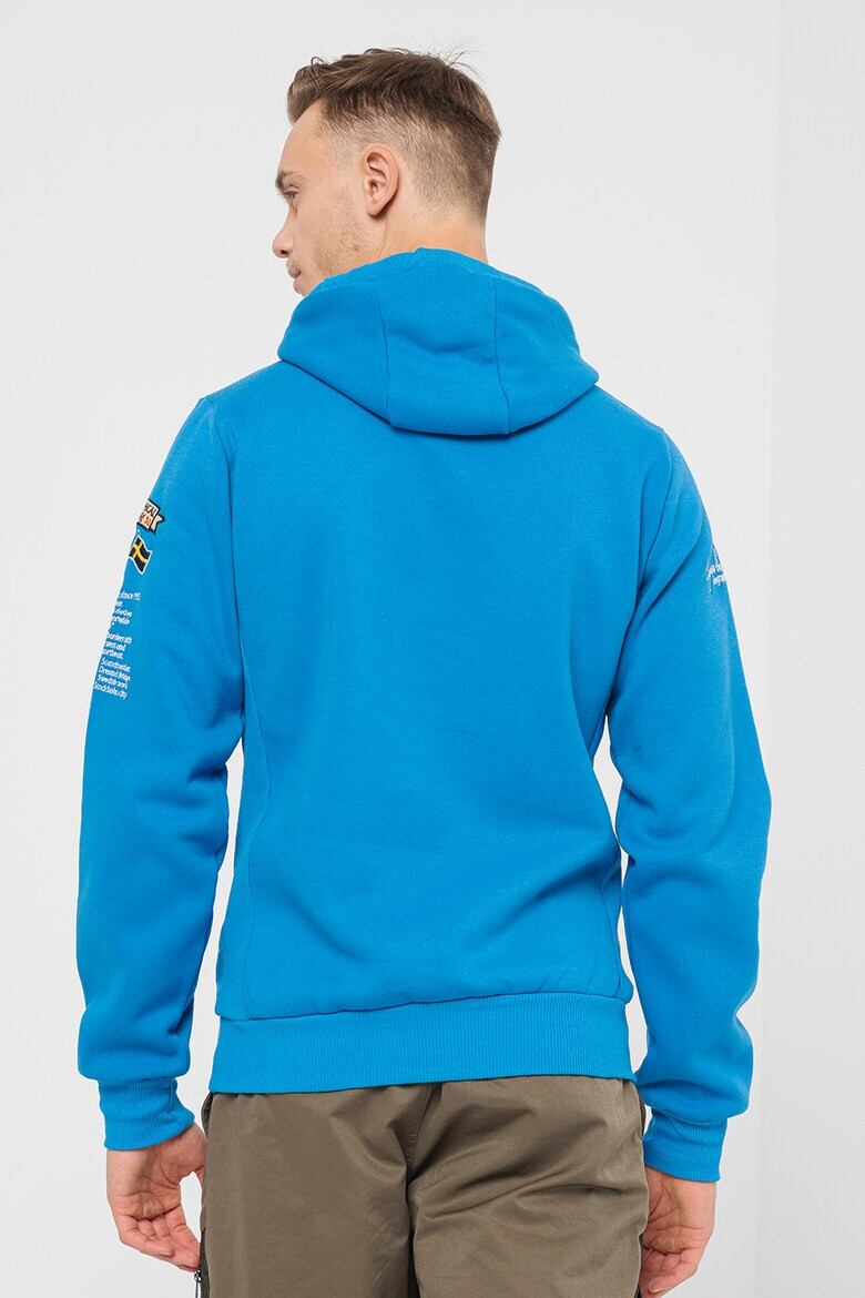 Geographical Norway Худи Gym Class с къс цип - Pepit.bg