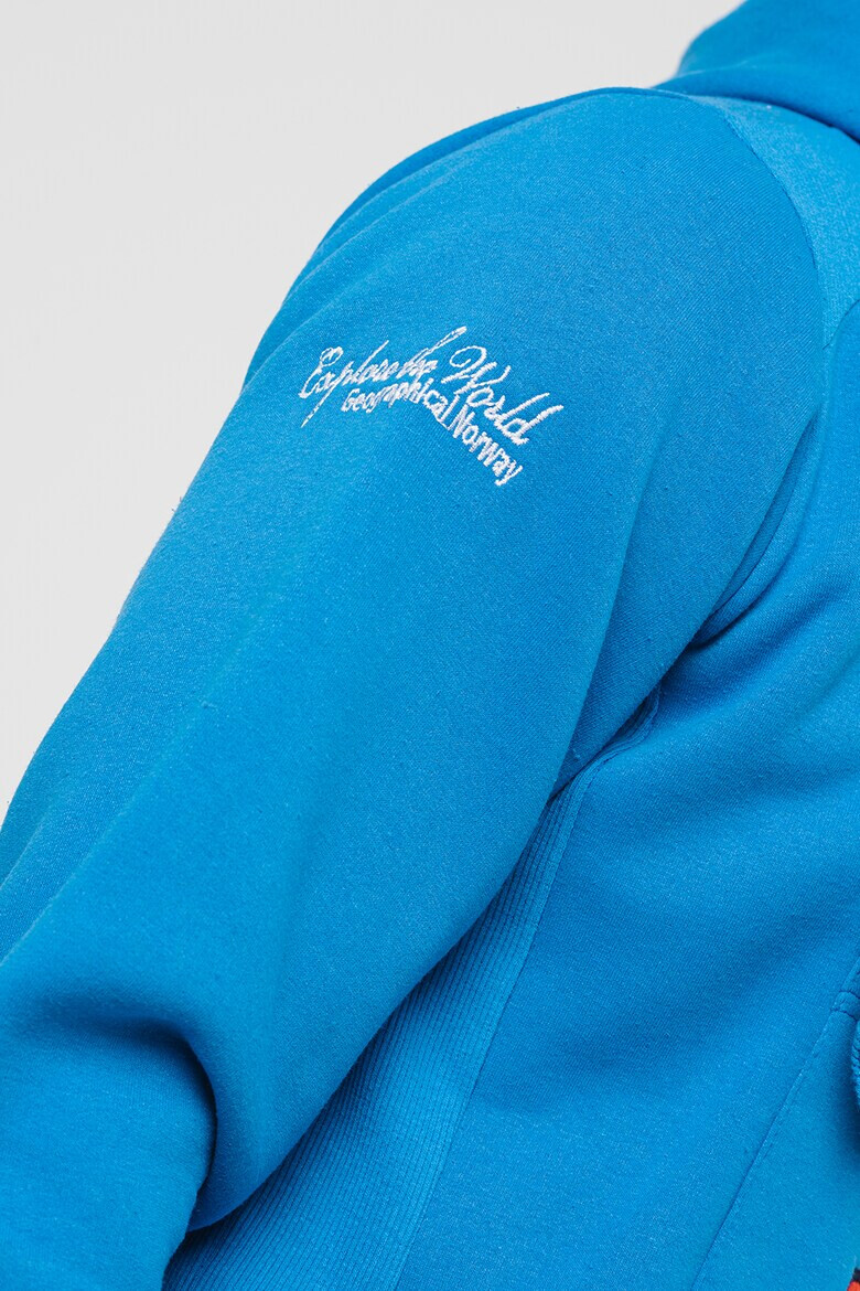 Geographical Norway Худи Gym Class с къс цип - Pepit.bg
