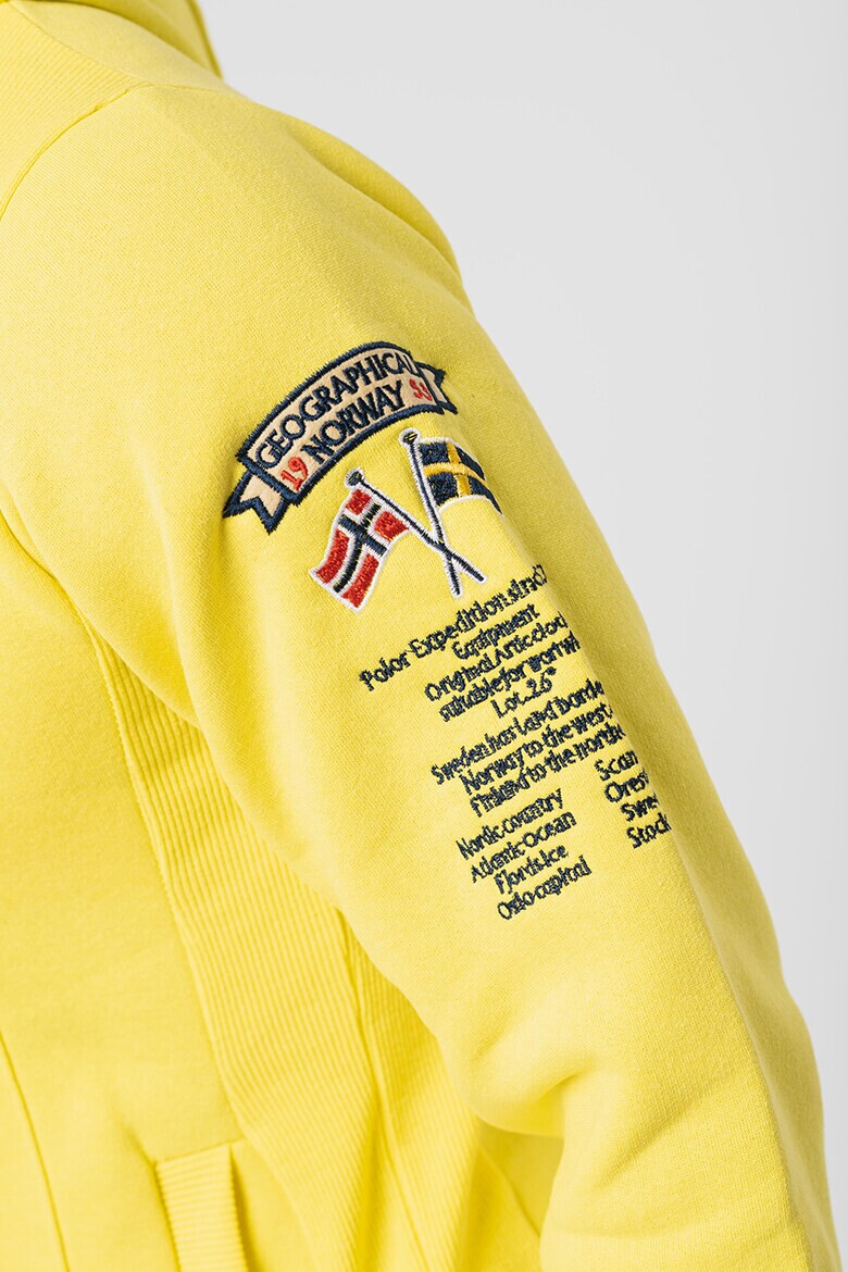 Geographical Norway Худи Gymclass с къс цип - Pepit.bg