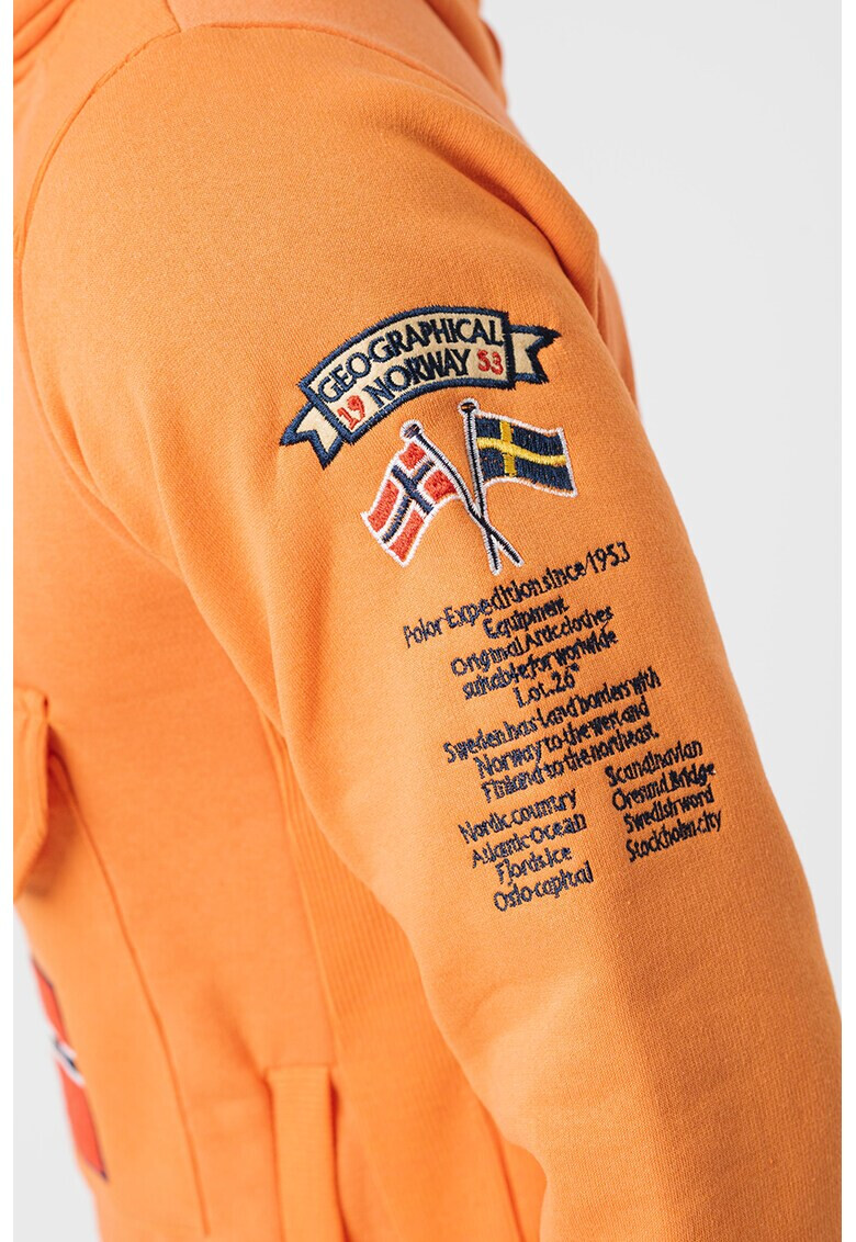 Geographical Norway Худи Gymclass с къс цип - Pepit.bg