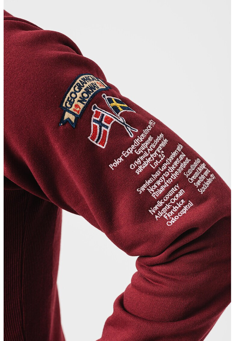 Geographical Norway Худи Gymclass с къс цип - Pepit.bg