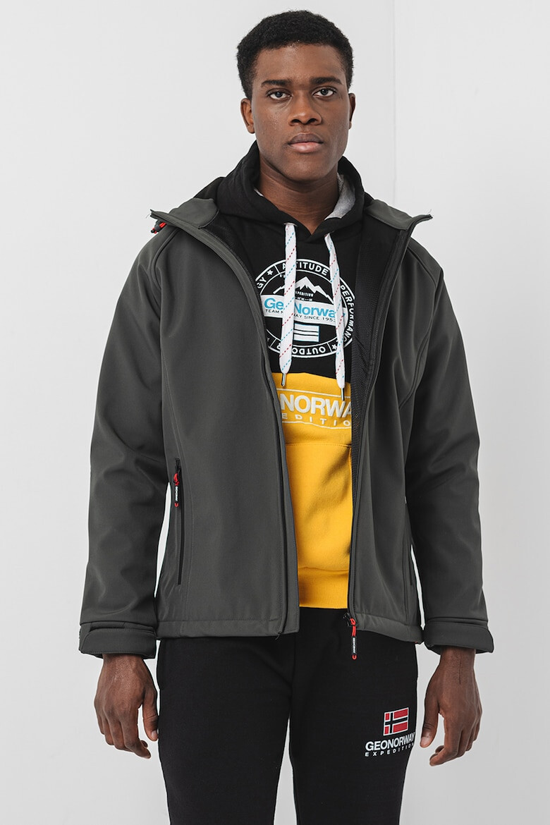 Geographical Norway Яке Takito с лого - Тъмно каки - Pepit.bg