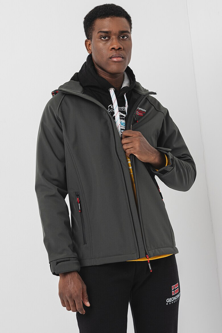 Geographical Norway Яке Takito с лого - Тъмно каки - Pepit.bg