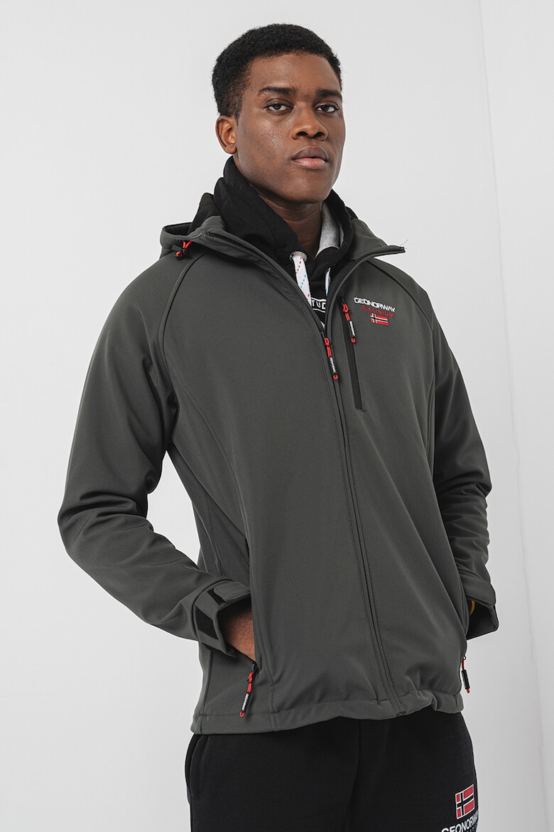 Geographical Norway Яке Takito с лого - Тъмно каки - Pepit.bg