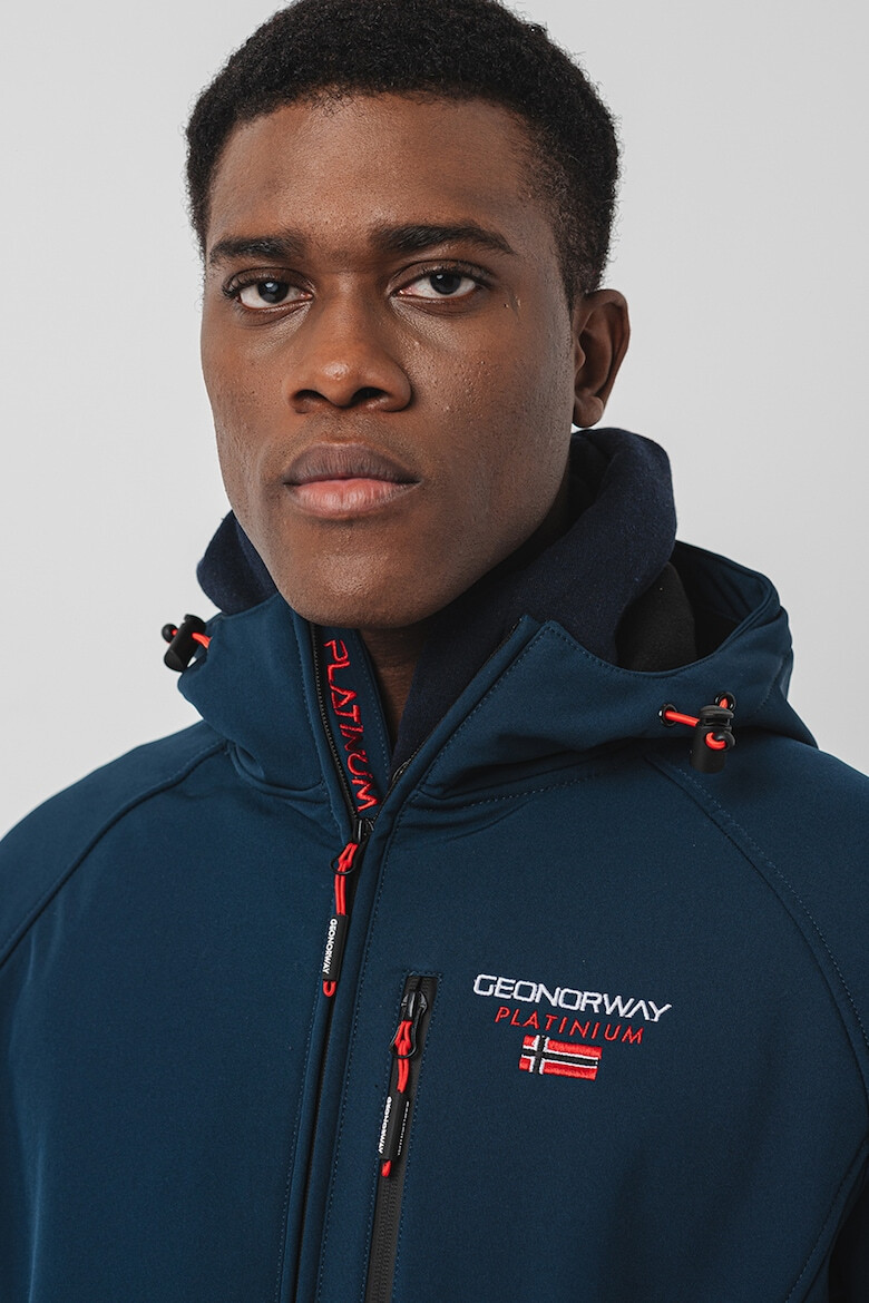 Geographical Norway Яке Takito с лого - Петролно синьо - Pepit.bg