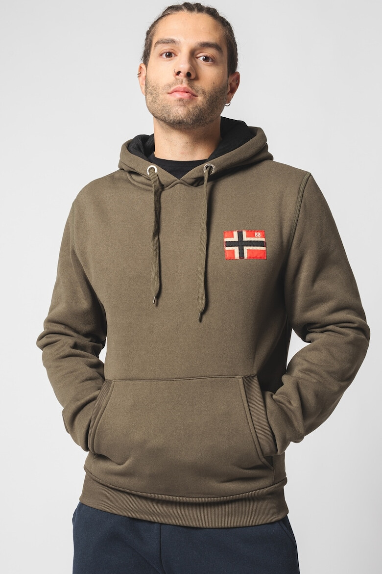 Geographical Norway Худи Fondant с джоб кангуру - Pepit.bg