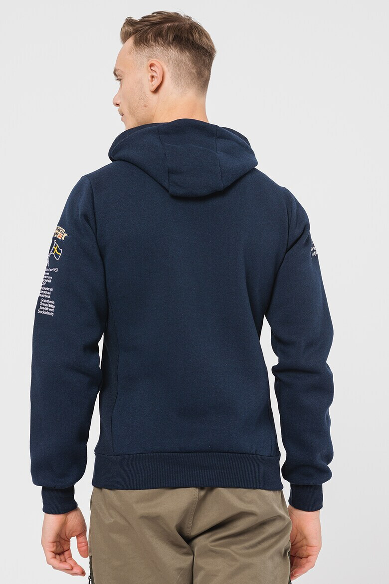 Geographical Norway Худи Gym Class с къс цип - Pepit.bg