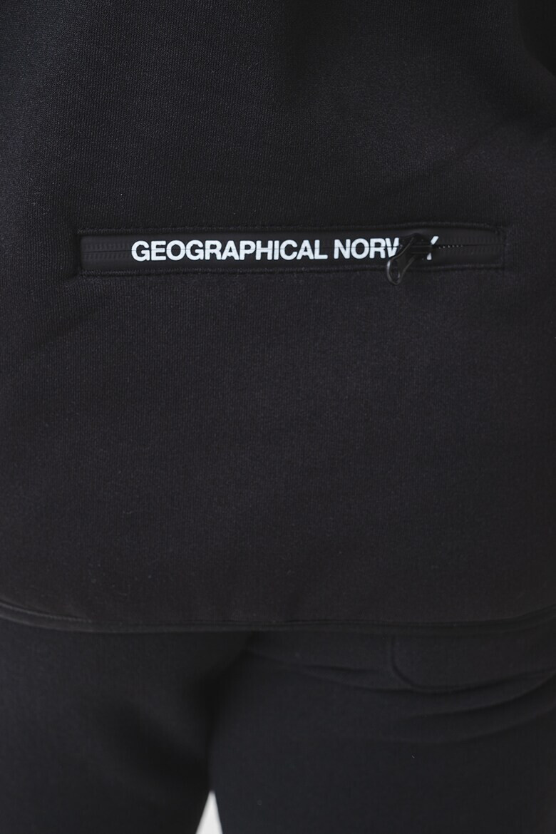 Geographical Norway Худи с цип и лого - Pepit.bg