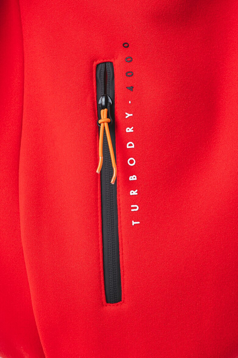 Geographical Norway Худи с цип и лого - Pepit.bg