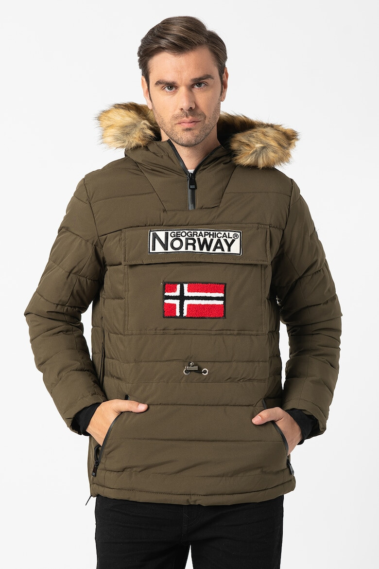 Geographical Norway Подплатено зимно яке Coconut с еко пух - Pepit.bg